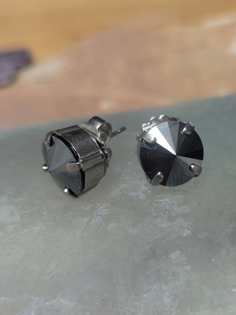 Sorrelli Stud Earrings evening moon palladium - Picture 2 of 7